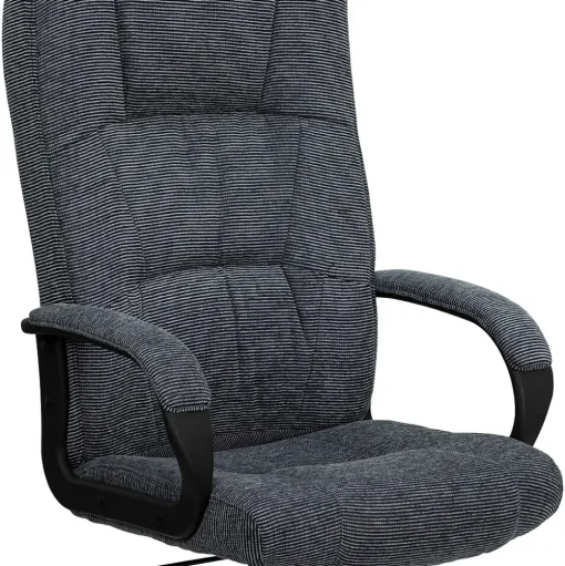 Flash Furniture Office Chairs<Rochelle Fabric Swivel High Back Executive Office Chair, Gray (BT9022BK)