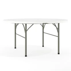 Flash Furniture Folding Tables<Scarborough Folding Table, 60.5" x 60.5", White (DAD154Z)