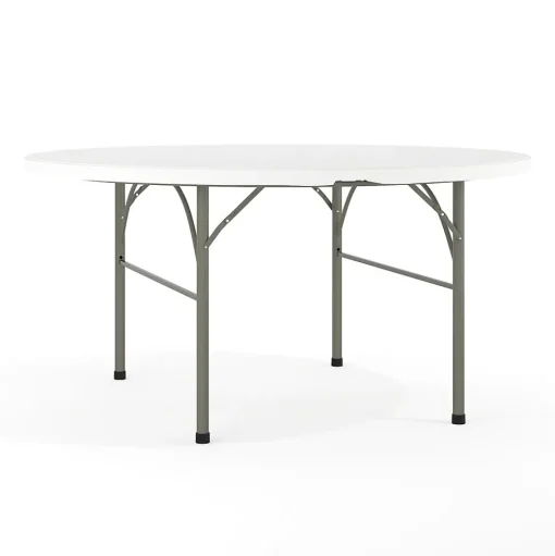 Flash Furniture Folding Tables<Scarborough Folding Table, 60.5" x 60.5", White (DAD154Z)
