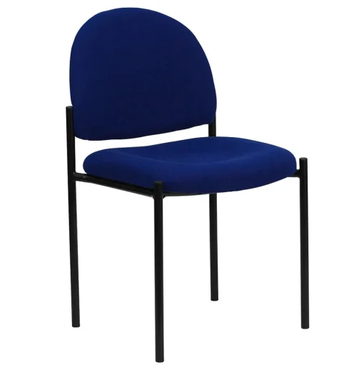 Flash Furniture Folding & Stacking<Tania Fabric Stackable Side Reception Chair, Navy (BT5151NVY)