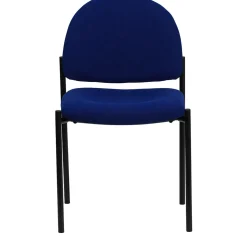 Flash Furniture Folding & Stacking<Tania Fabric Stackable Side Reception Chair, Navy (BT5151NVY)