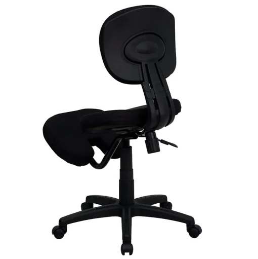 Flash Furniture Office Chairs<Tatum Armless Ergonomic Fabric Mobile Kneeling Posture Task Office Chair, Black (WL1430)