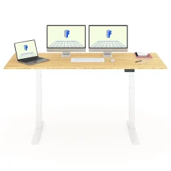 FlexiSpot Standing Desks<E7 Pro 78"W Electric Adjustable Standing Desk, (E7WPRO7830LBZB)