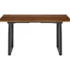 FlexiSpot Standing Desks<E7Q 72"W Electric Adjustable Standing Desk, Black Walnut/Black (E7QB7230-BW)