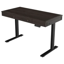 FlexiSpot Standing Desks<48"W Electric Adjustable Standing Desk, Brown (UD5B-OFF)