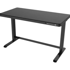 FlexiSpot Standing Desks<48"W Electric Adjustable Glass Top Standing Desk, Black (EG8B-E)