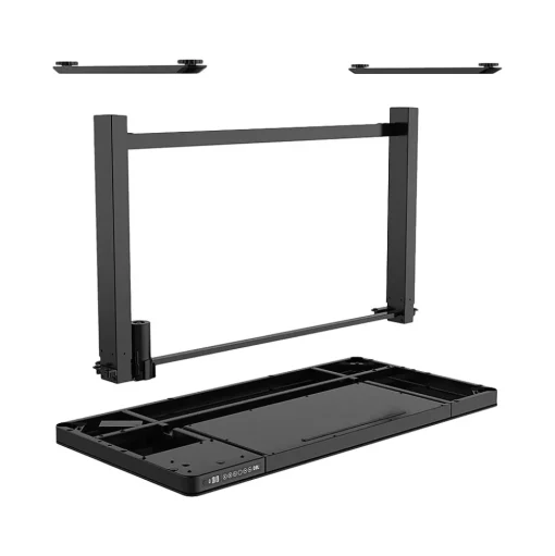 FlexiSpot Standing Desks<48"W Electric Adjustable Glass Top Standing Desk, Black (EG8B-E)