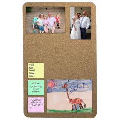 Flipside Bulletin<Cork Bulletin Board, 2' x 1.5', 5/Carton (10086)