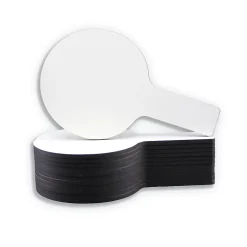 Flipside Dry Erase<Dry Erase Answer Paddle, 9" x 5", 2/Bundle (10036)