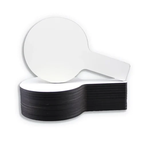 Flipside Dry Erase<Dry Erase Answer Paddle, 9" x 5", 2/Bundle (10036)