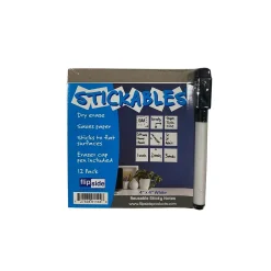 Flipside Dry Erase<Dry-Erase Sticky Note, 4" x 4", Dozen (91144)