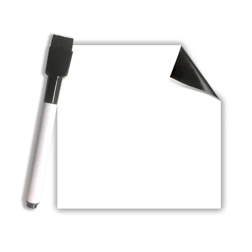 Flipside Dry Erase<Dry-Erase Sticky Note, 4" x 4", Dozen (91144)
