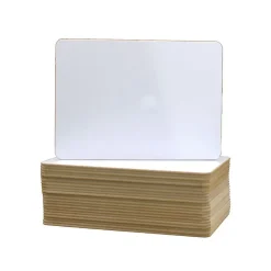 Flipside Dry Erase<Dry-Erase Whiteboard, 0.5' x 0.5', 24/Pack (45656)