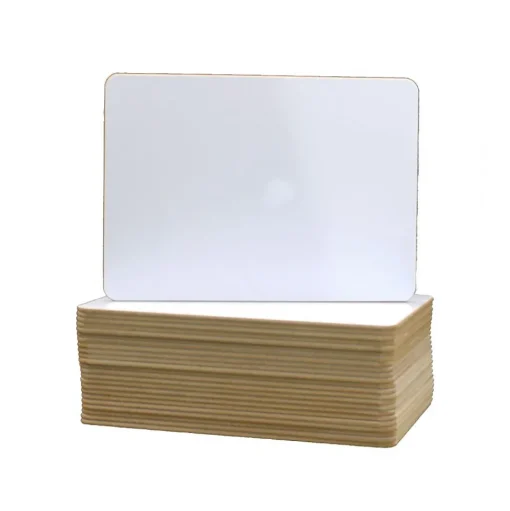 Flipside Dry Erase<Dry-Erase Whiteboard, 0.5' x 0.5', 24/Pack (45656)