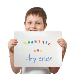 Flipside Dry Erase<Magnetic Dry-Erase Whiteboard Set, 9" x 12", 12/Pack (31004)