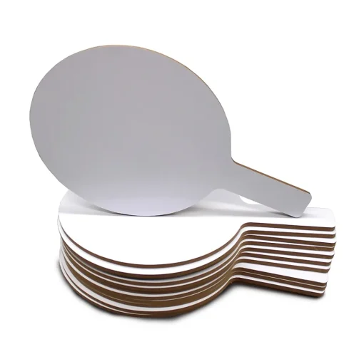 Flipside Dry Erase<Oval Dry-Erase Answer Paddles, Pens, and Erasers Class Pack, 36/Set (19232)