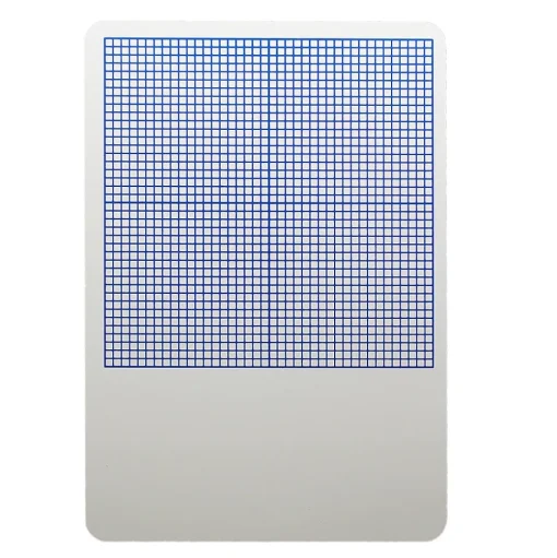 Flipside Dry Erase<Products 0.25" Graph Dry Erase Board, 11" x 16", Pack of 3 (FLP11161-3)