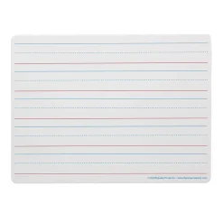 Flipside Dry Erase<Products Magnetic Dry-Erase Whiteboard, Two-Sided Ruled/Blank, 9" x 12", Pack of 3 (FLP10076-3)