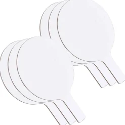 Flipside Dry Erase<Products Oval Dry Erase Answer Paddles, 7" x 12", Pack of 6 (FLP10032-6)