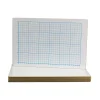 Flipside Dry Erase<Quadrant Grid Dry-Erase Whiteboard, 1' x 1.5', 12/Pack (22012)