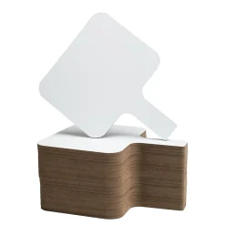 Flipside Dry Erase<Rectangular Dry-Erase Writing Paddle, 24/Set (10040)