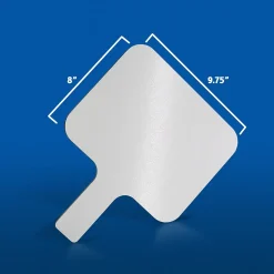 Flipside Dry Erase<Rectangular Dry-Erase Writing Paddle, 24/Set (10040)