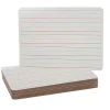 Flipside Dry Erase<Ruled Double-Sided Dry-Erase Whiteboard, 9" x 12" (FLP10134)