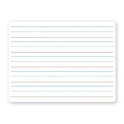 Flipside Dry Erase<Two-Sided Lined Dry-Erase Whiteboard, 9" x 12" (10034)