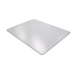 Floortex Chair Mats<Advantagemat Carpet Chair Mat, 30" x 48", Designed for Low-Pile Carpet, Clear PVC (FC1175120EV)
