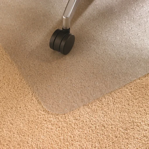Floortex Chair Mats<Advantagemat Carpet Chair Mat, 30" x 48", Designed for Low-Pile Carpet, Clear PVC (FC1175120EV)