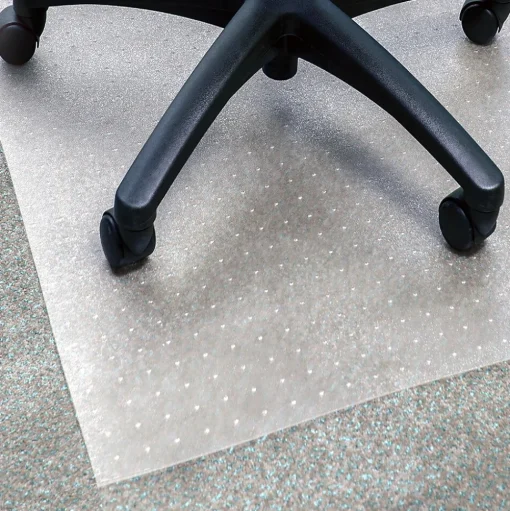 Floortex Chair Mats<Advantagemat Carpet Chair Mat, 48" x 118", Designed for Low-Pile Carpet, Clear PVC (FR1130025EV)