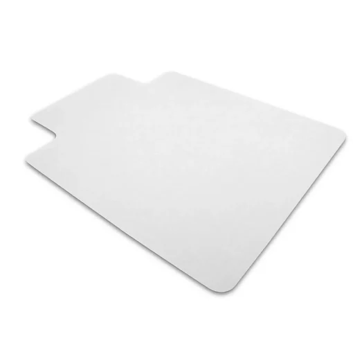 Floortex Chair Mats<Cleartex Unomat Carpet & Hard Floor Chair Mat with Lip, 35" x 47", Low-Pile, Clear (128920LRA)
