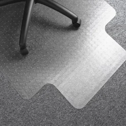 Floortex Chair Mats<Computex Advantagemat Carpet Chair Mat with Lip, 36" x 48", Designed for Medium-Pile Carpet, Clear PVC (319226LV)