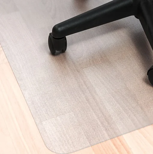 Floortex Chair Mats<Ecotex BioPlus Hard Floor Chair Mat, 29" x 47", Clear Bio Based Polycarbonate (NCCMFLBS0001)