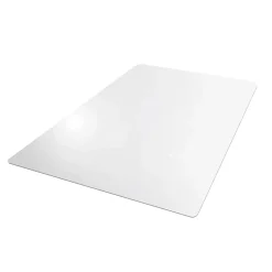Floortex Chair Mats<Ecotex BioPlus Hard Floor Chair Mat, 45" x 53", Clear Bio Based Polycarbonate (NRCMFLBS0003)