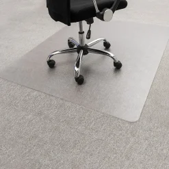 Floortex Chair Mats<Evolutionmat Carpet Chair Mat, 48" x 79", Designed for Standard-Pile Carpet, Clear Enhanced Polymer (ECO114879EP)
