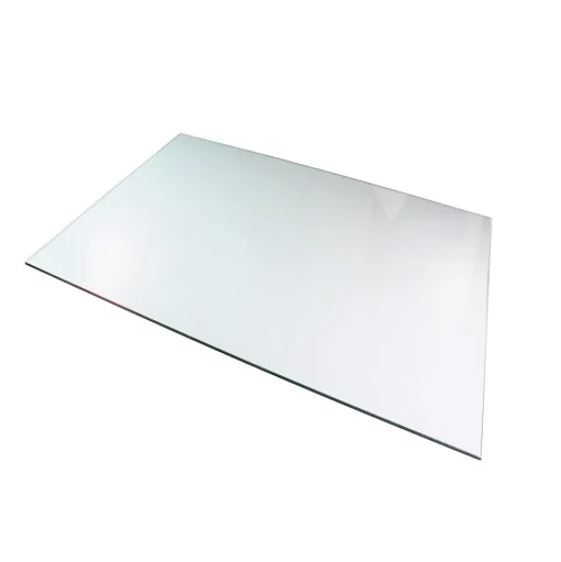Floortex Chair Mats<Glaciermat Carpet & Hard Floor Chair Mat, 36" x 42", Crystal Clear Glass (FC123642EG)