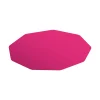 Floortex Chair Mats<9Mat Hard Floor Gaming Chair Mat, 38" x 39", Pink Polycarbonate (FC121001009RC)