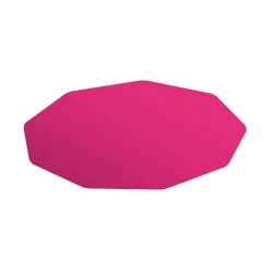 Floortex Chair Mats<9Mat Hard Floor Gaming Chair Mat, 38" x 39", Pink Polycarbonate (FC121001009RC)