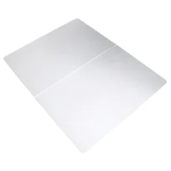 Floortex Chair Mats<Revolutionmat Carpet Chair Mat, 46" x 57", Designed for Low-Pile Carpet, Translucent Polypropylene (NCMFLLGC0004)