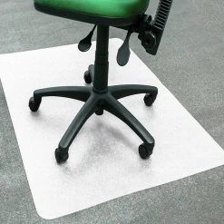 Floortex Chair Mats<Revolutionmat Carpet Chair Mat, 46" x 57", Designed for Low-Pile Carpet, Translucent Polypropylene (NCMFLLGC0004)