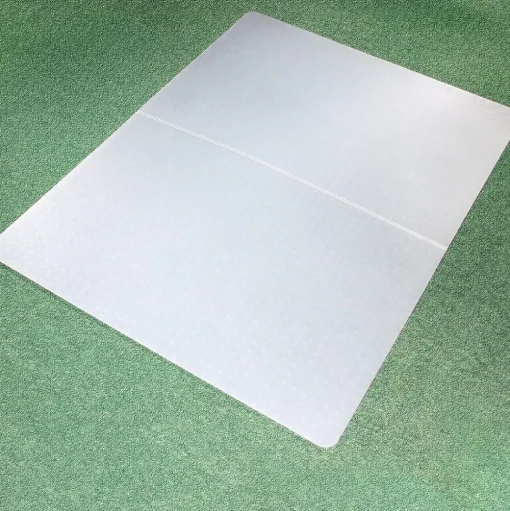 Floortex Chair Mats<Revolutionmat Carpet Chair Mat, 46" x 57", Designed for Low-Pile Carpet, Translucent Polypropylene (NCMFLLGC0004)