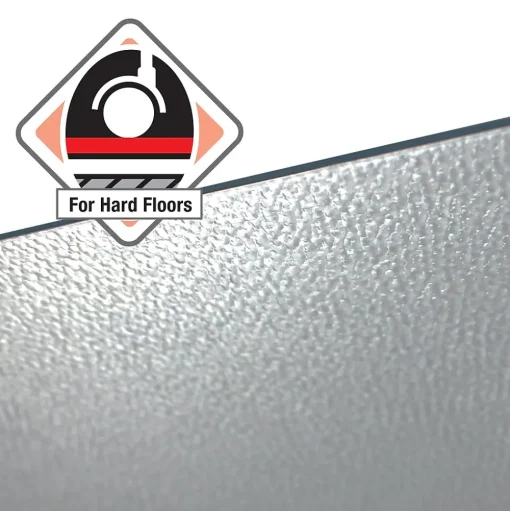 Floortex Chair Mats<Revolutionmat Hard Floor Chair Mat, 48" x 51", Clear Recycled PET (ECO4851AEP)