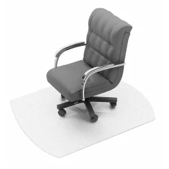 Floortex Chair Mats<Ultimat Carpet Chair Mat, 39 x 49", Designed for Low/Medium-Pile Carpet, Clear Polycarbonate (119923SR)