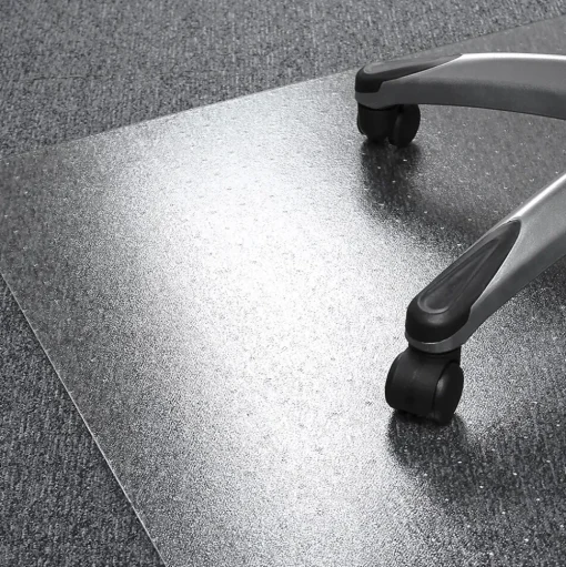 Floortex Chair Mats<Ultimat Carpet Chair Mat, 48" x 118", Designed for Medium-Pile Carpet, Clear Polycarbonate (FR1130023ER)