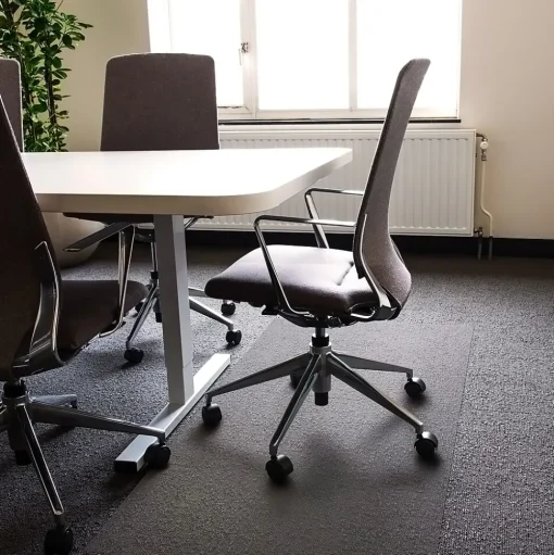 Floortex Chair Mats<Ultimat Carpet Chair Mat, 48" x 118", Designed for Medium-Pile Carpet, Clear Polycarbonate (FR1130023ER)