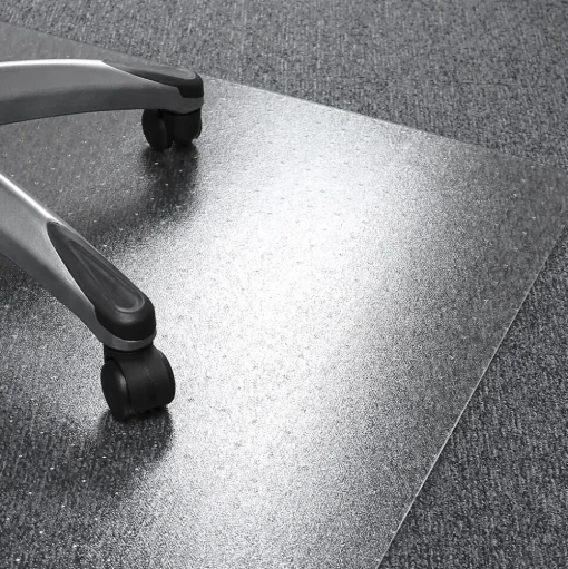 Floortex Chair Mats<Ultimat Carpet Chair Mat, 30" x 47", Designed for Medium-Pile Carpet, Clear Polycarbonate (11197523ER)
