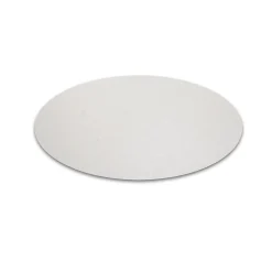Floortex Chair Mats<Ultimat Floor Mat, 24" Diameter, Designed for Medium-Pile Carpet, Clear Polycarbonate (126020RR)
