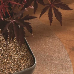 Floortex Chair Mats<Ultimat Floor Mat, 24" Diameter, Designed for Medium-Pile Carpet, Clear Polycarbonate (126020RR)