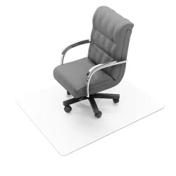 Floortex Chair Mats<Valuemat Plus Chair Mat, 36" x 48", Designed for Low-Pile Carpet, Clear Polycarbonate (FC119020ER)
